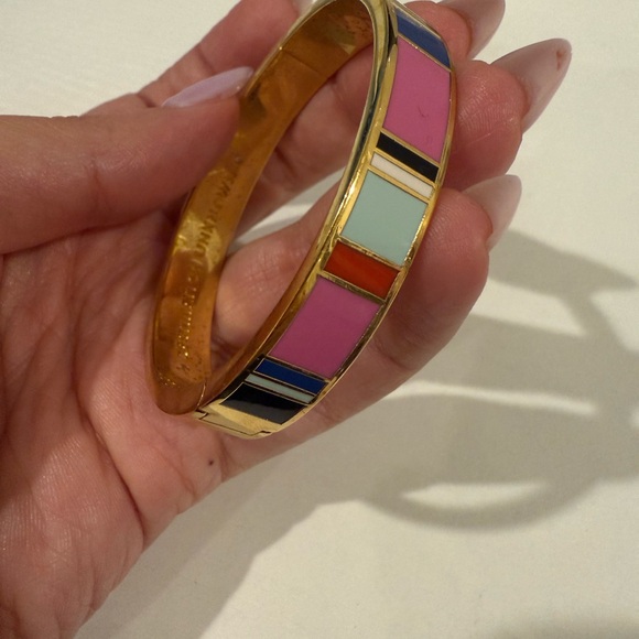 Kate Spade Colorful Enamel Bangle Bracelet - Picture 1 of 7